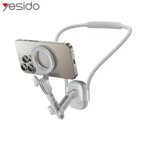 Support Smartphone Magnétique Yesido C332 Blanc