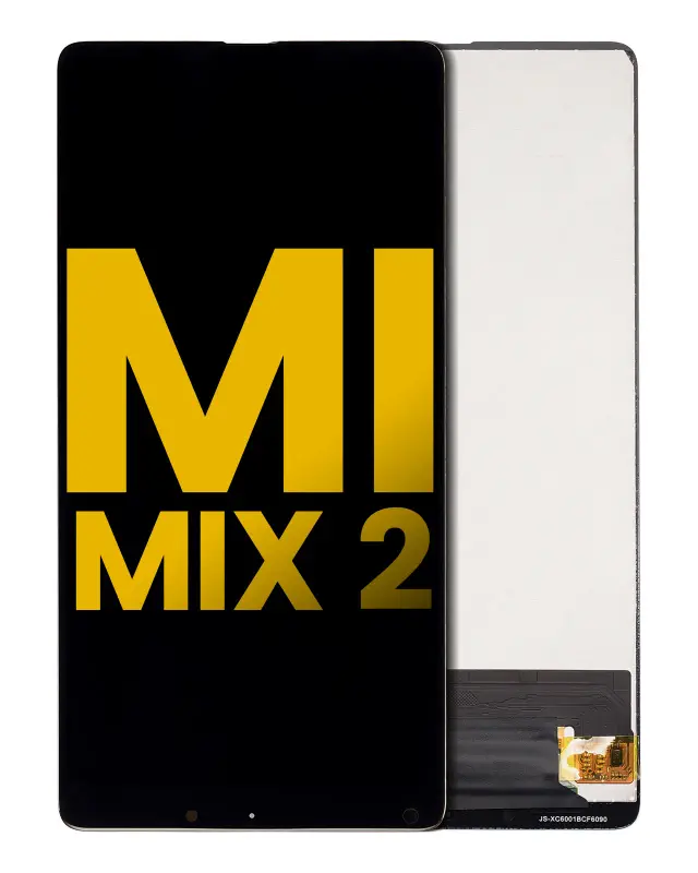 Écran LCD sans châssis pour Xiaomi Mi Mix 2 (reconditionné, noir)