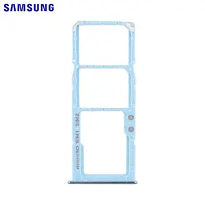Tiroir SIM Original Samsung Galaxy A51 A515 GH98-45036C Bleu Prism