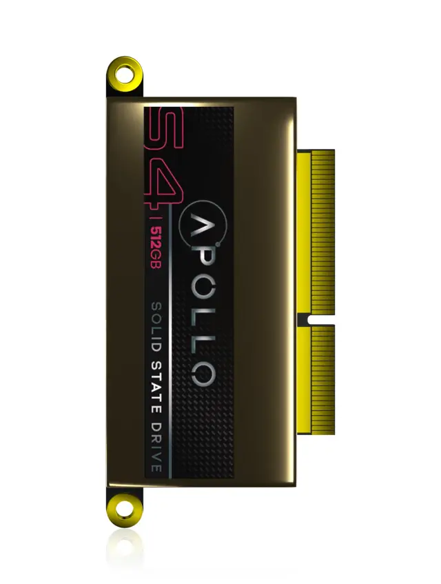 Apollo S4 512GB Mac SSD (NVMe PCIe Gen3x4) pour apollo MacBook Pro 13" A1708 (2016-2017)