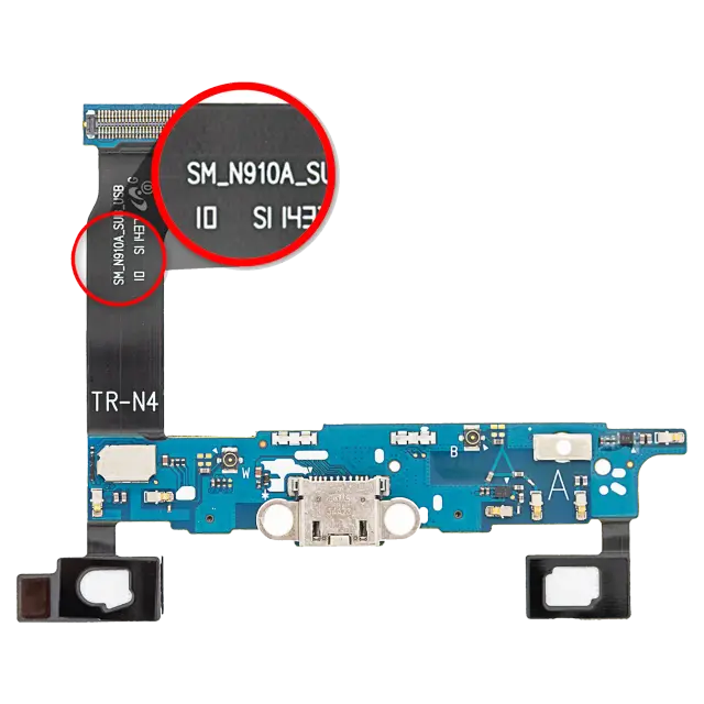 Dock de charge pour Samsung Galaxy Note 4 (N910A) (AT&T)