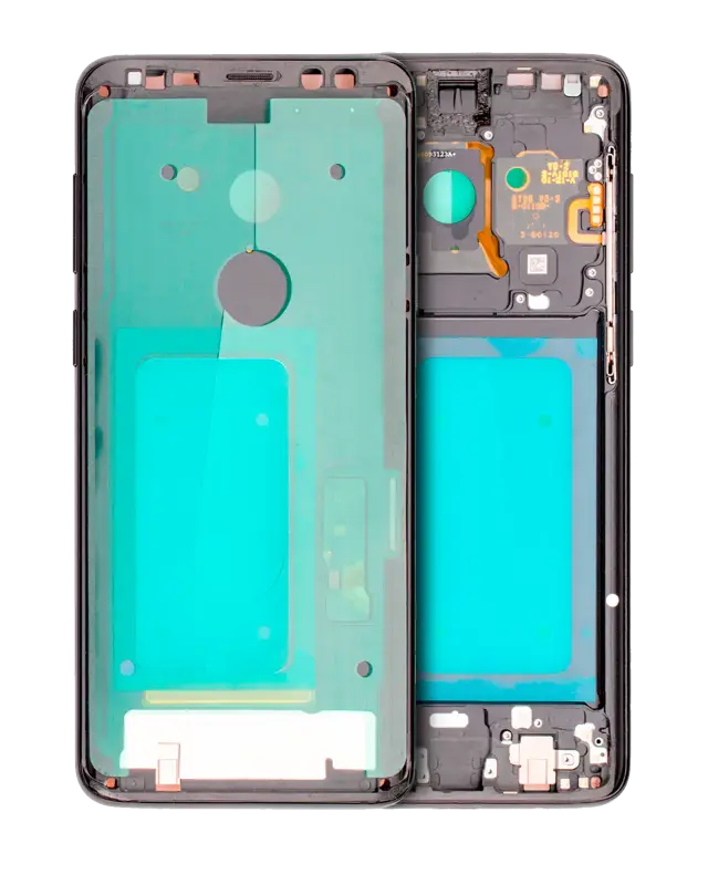 Châssis pour Samsung Galaxy S9 Plus (avec petits composants, Midnight Black Frame)