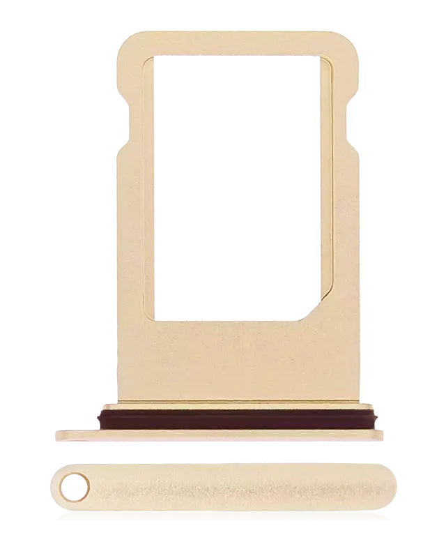 Tiroir SIM pour Apple iPhone 5S / SE (2016) (or)