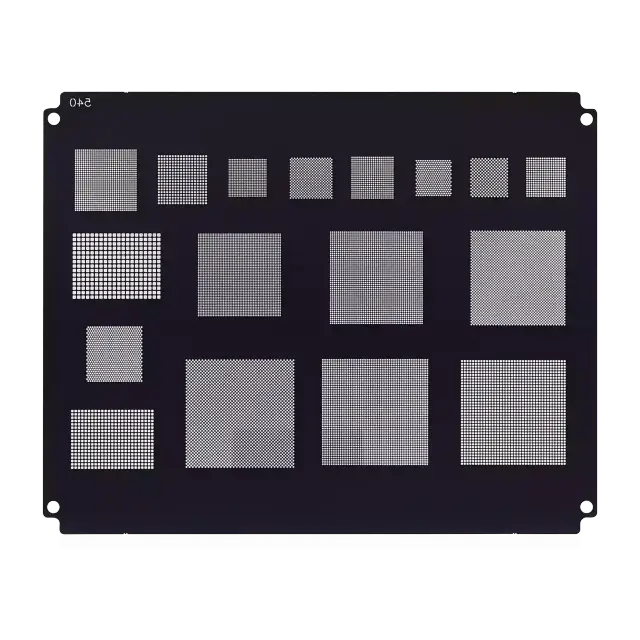 Outillage pour Apple Bumblebee Stencil (QS540) Multi-Function Universal BGA Reballing Stencil 0.3 / 0.35 / 0.4 / 0.5 / 0.6 / 0.8 (MEGA-IDEA)