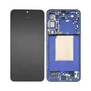 Écran Tactile Soft Oled avec Châssis Samsung Galaxy S25 Plus S936 Bleu Nuit