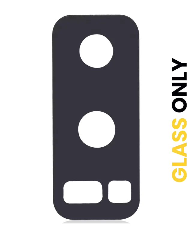 Lentille de caméra arrière avec adhésif pour Samsung Galaxy Note 8 (noir minuit)