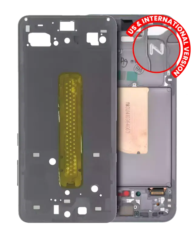 Châssis pour Samsung Galaxy S23 FE (version US & internationale, graphite)