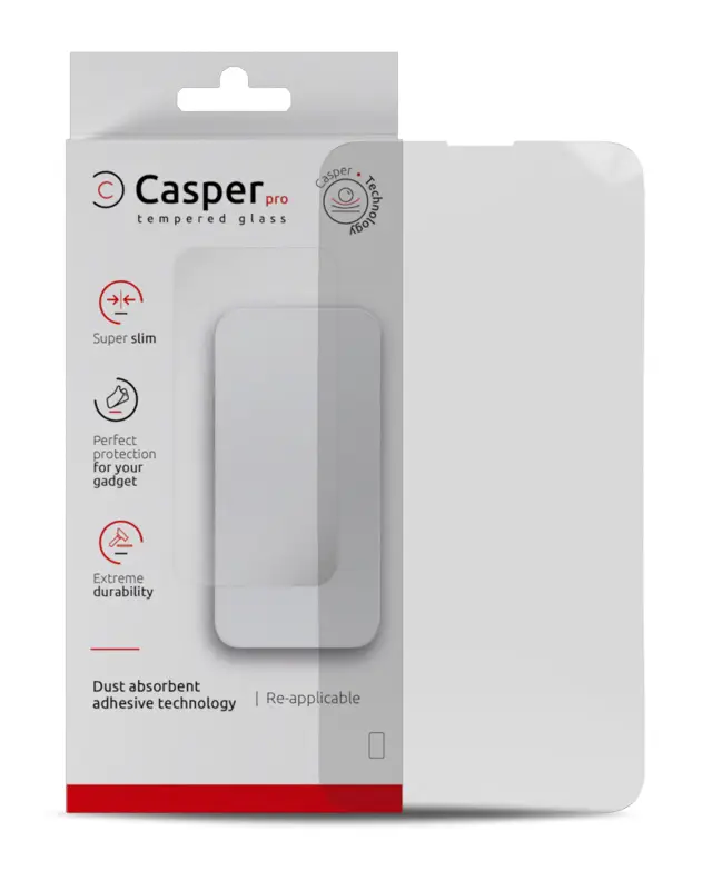 Verre trempé pour iPhone 15 / 16 (blister, transparent)