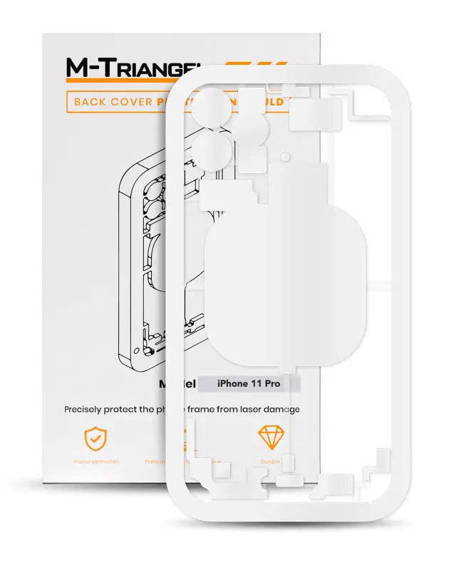 Moule de protection M-Triangel pour machine laser — iPhone 11 Pro