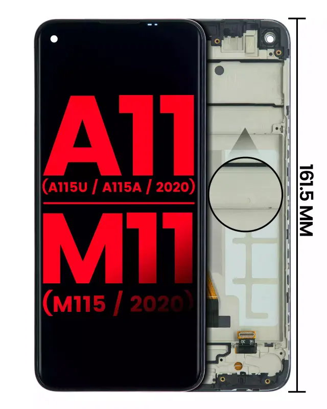 Écran pour Samsung Galaxy A11 (A115U / A115A / 2020) / M11 (M115 / 2020) (version US, compatible premium, toutes couleurs)