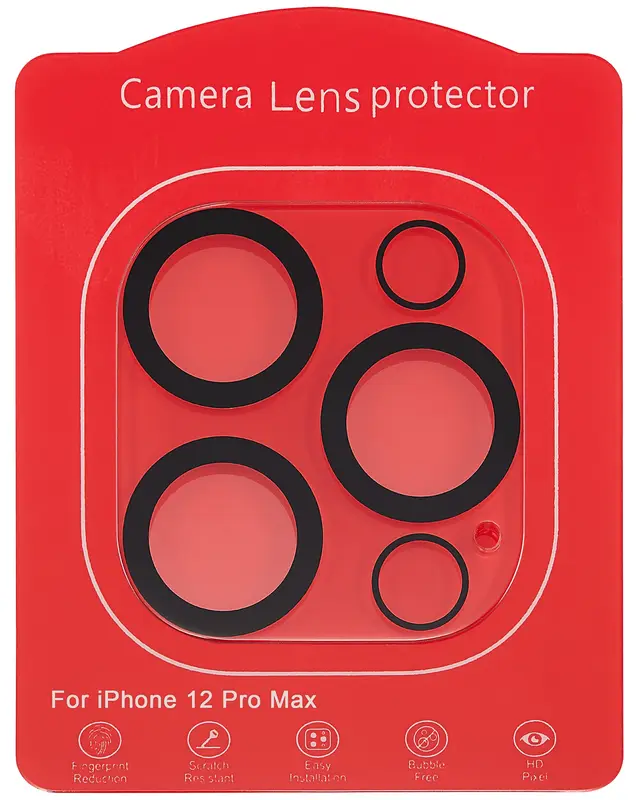 Protection des caméras pour iPhone 12 Pro Max (Casper Crystal Full Cover) — vue 1