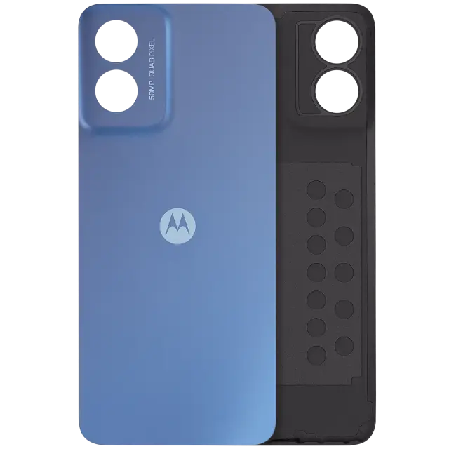 Vitre arrière pour Motorola Moto G Play (XT2413 / 2024) (premium, Coronet Blue)