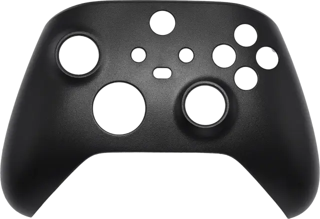 Pièce console de jeu pour Microsoft Xbox Series X (noir) — Supérieur Façade