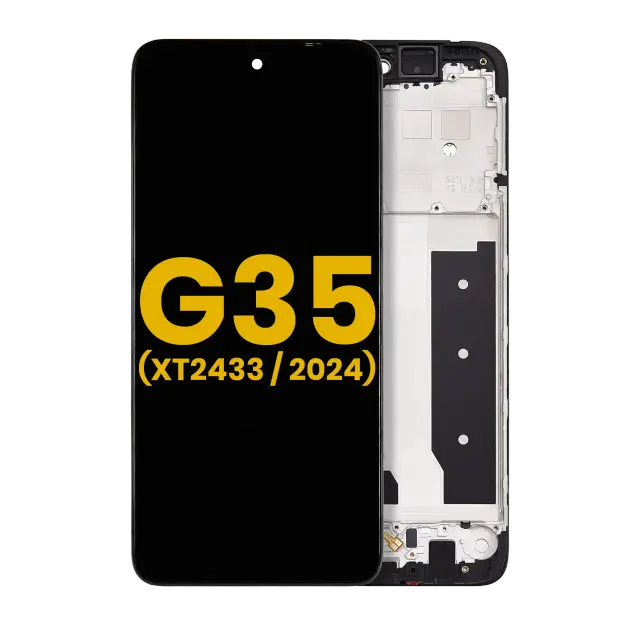 Écran pour Motorola Moto G35 5G (XT2433 / 2024) (reconditionné, toutes couleurs)