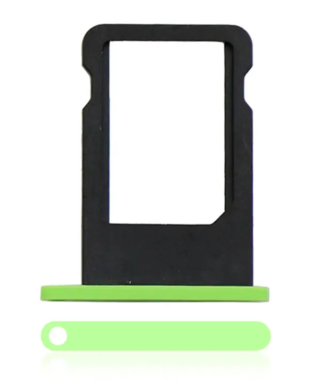 Tiroir SIM pour Apple iPhone 5C (vert)
