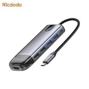 Hub USB-C Mcdodo HU-742 10 en 1 Gris