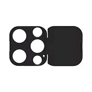 Protection Lentille avec Cache Camera Apple iPhone 12 Pro Max Noir