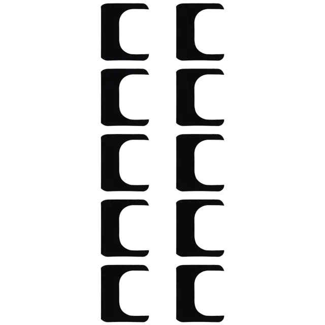 Coussinet de capteur de proximité avec adhésif pour Apple iPhone 6 / 6S / 6 Plus / 6S Plus (lot de 10)