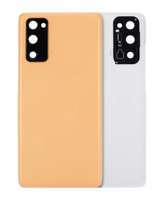 Vitre arrière pour Samsung Galaxy S20 FE 5G (compatible premium, Cloud Orange)