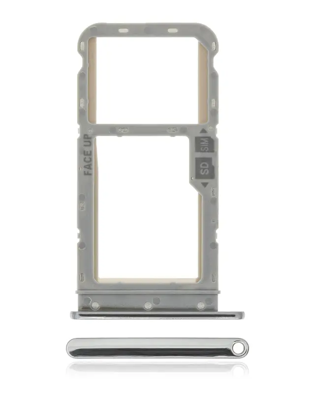 Tiroir SIM pour Motorola Moto G Fast (XT2045-3 / 2020) (Pearl White)