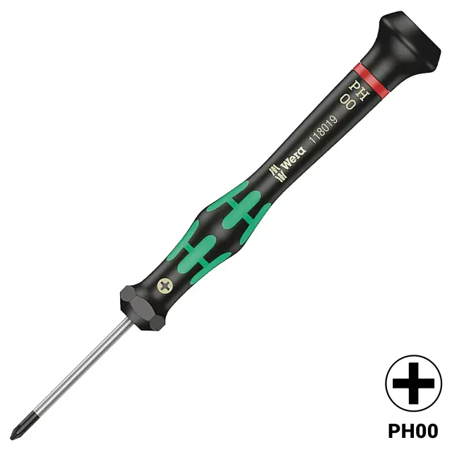 Tournevis Wera Kraftform Micro 2050 Phillips PH00 × 40 mm