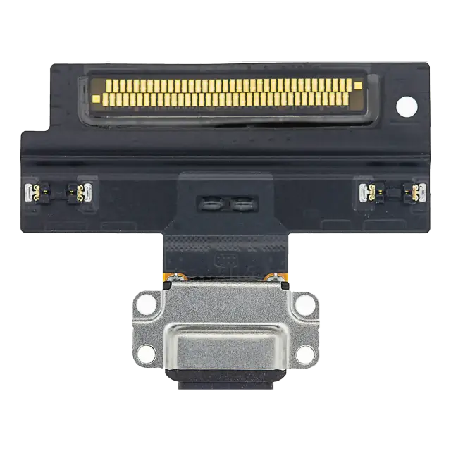 Nappe de connecteur de charge à souder pour Apple iPad Air 3 (soudure requise, premium, noir)