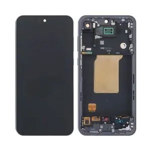 Écran Tactile Oled avec Châssis Samsung Galaxy A55 5G A556 Bleu Nuit