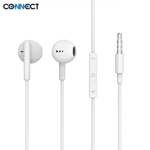 Écouteurs Filaires Jack 3.5mm CONNECT MC-EFBJ01 Blanc