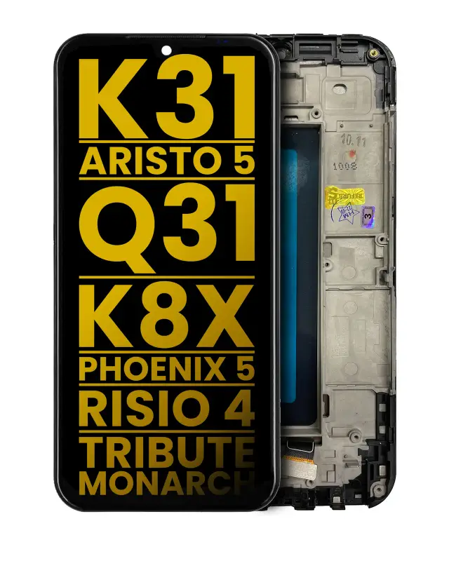 Écran pour LG K31 / Aristo 5 / Q31 / LG K8X / LG Phoenix 5 / LG Risio 4 / Tribute Monarch (reconditionné, toutes couleurs)