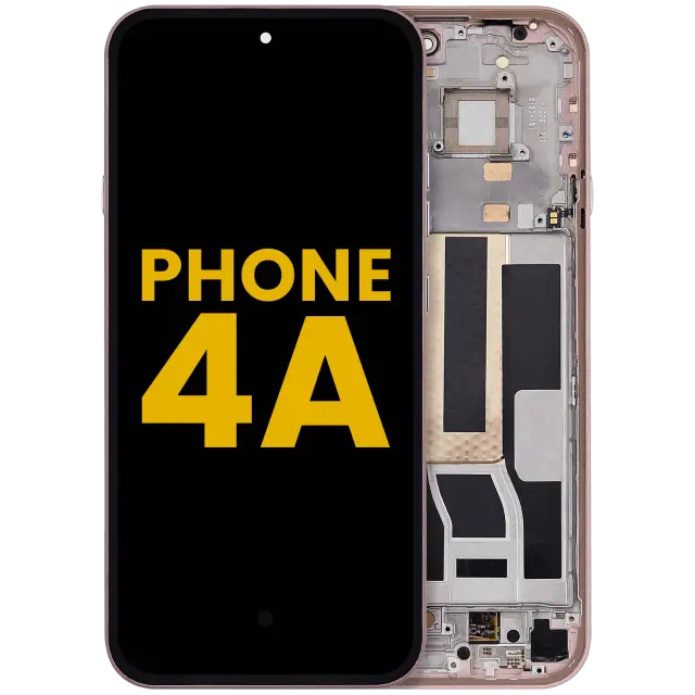 Écran OLED avec châssis pour Nothing Phone (4a) (reconditionné, rose)