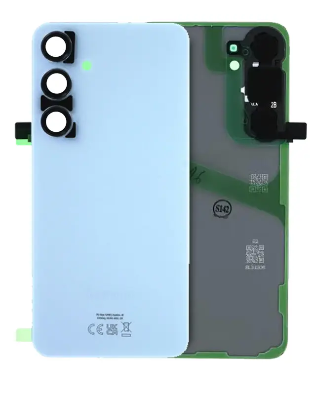 Vitre arrière pour Samsung Galaxy S24 Plus (pack service origine, Sapphire Blue)