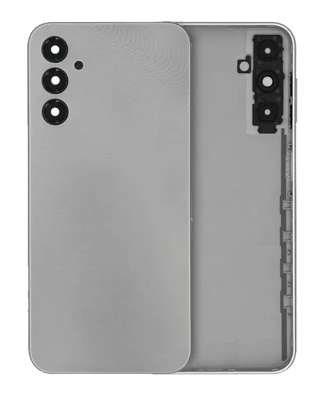 Vitre arrière pour Samsung Galaxy A14 4G (A145 / 2023) (pack service origine, argent)