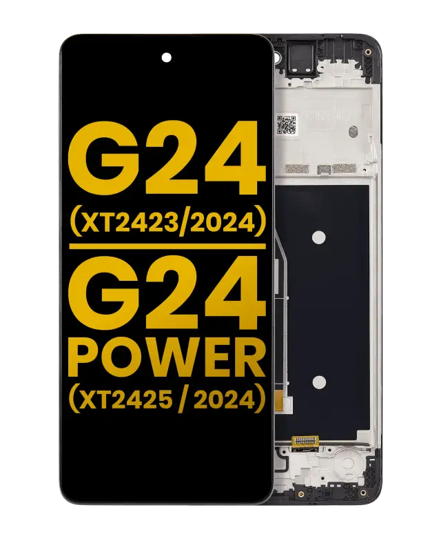Écran pour Motorola Moto G24 (XT2423 / 2024) / G24 Power (XT2425-1 / 2024) (reconditionné, toutes couleurs)