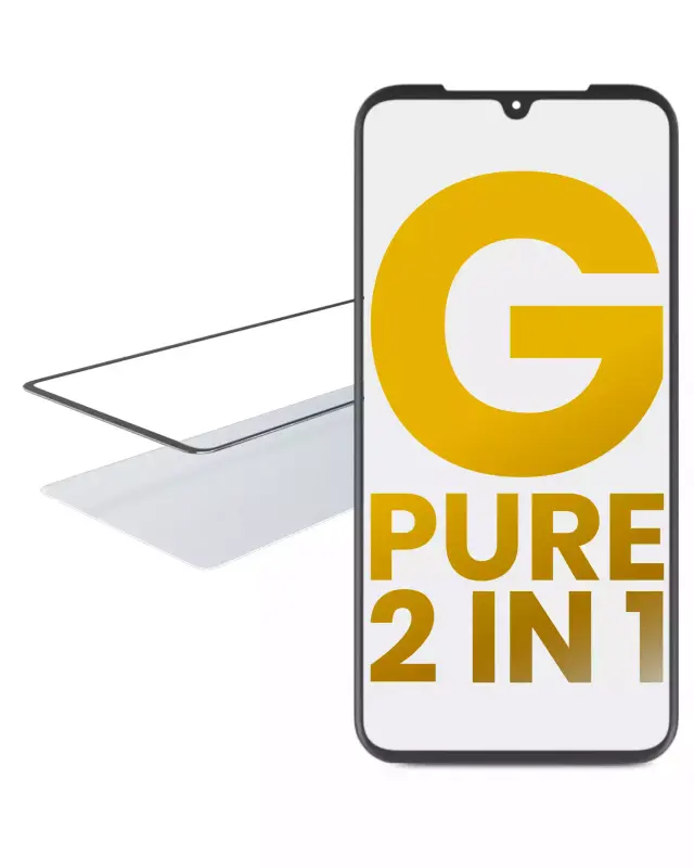 Vitre d’écran avec OCA pour Motorola Moto G Pure (XT2163 / 2021)