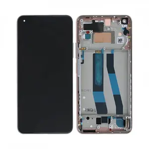 Écran Tactile Premium avec Châssis Xiaomi 11 Lite 5G NE Rose Pêche