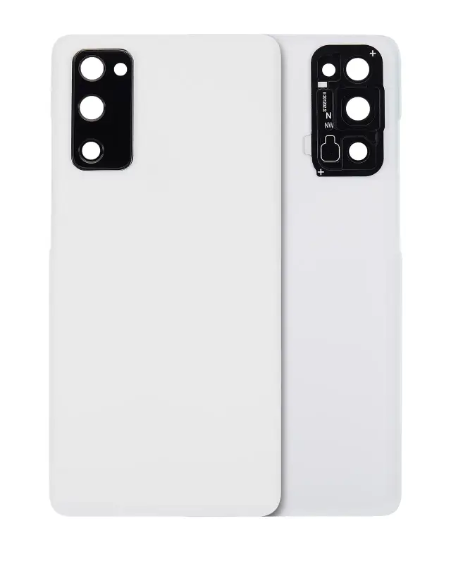 Vitre arrière pour Samsung Galaxy S20 FE 5G (compatible premium, Cloud White)