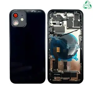 Coque de Réparation Complète Aftermarket (PIEC) Apple iPhone 12 Noir