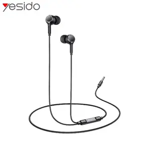 Écouteurs Filaires Jack 3.5mm Yesido YH53 Noir