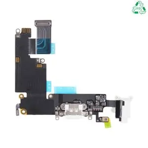 Connecteur de Charge Original d'occasion Apple iPhone 6 Plus Blanc