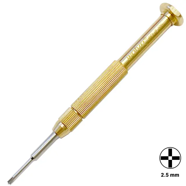 Tournevis 3D croix convexe Wolve 2,5 mm