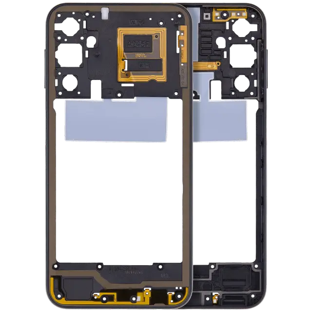 Châssis pour Samsung Galaxy A24 4G (A245 / 2023) (noir)