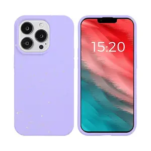 Coque Bambou Biodégradable PROTECT pour Apple iPhone 14 Pro Max (#5) Violet Clair