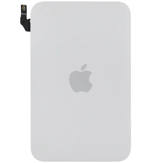 Vitre arrière pour Apple iPhone 17 Pro Max (origine d'occasion — grade A, argent)