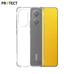 Coque Silicone Renforcée PROTECT pour Xiaomi Poco X7 Pro 5G Transparent
