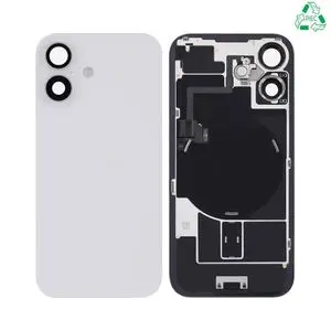 Cache Arrière Aftermarket (PIEC) Apple iPhone 16 Blanc