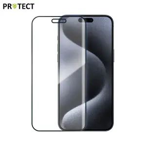 Verre Trempé Intégral PROTECT pour Apple iPhone 15 Pro Noir