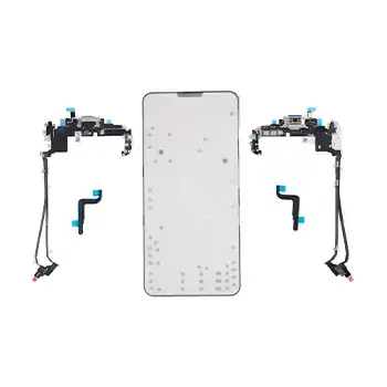 Dock de charge pour Apple iPhone 17 Pro Max (origine, Canadian Version, argent)