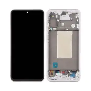 Écran Tactile Oled avec Châssis Samsung Galaxy A56 5G A566 Rose