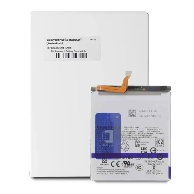 Batterie pour Samsung Galaxy S24 Plus (pack service origine)