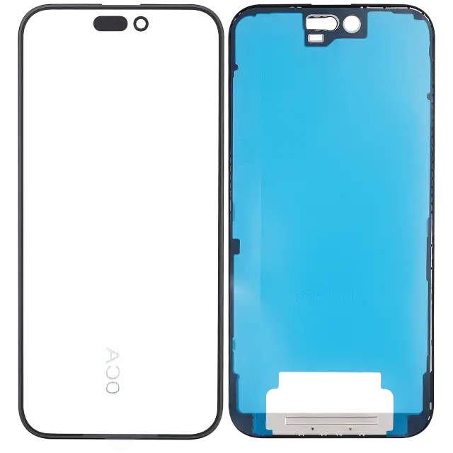 Vitre d’écran avec OCA pour Apple iPhone 16 Plus (OCA Master)